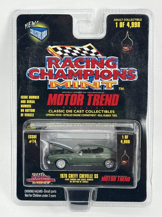 Racing Champions Motor Trend 1970 Chevelle SS Green #T4 1/4998