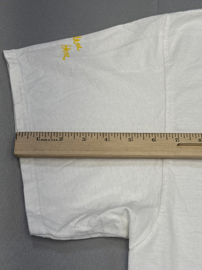ASTROWORLD Tour Los Music Tee 3XL White 100% Cotton Graphic Crewneck Short
