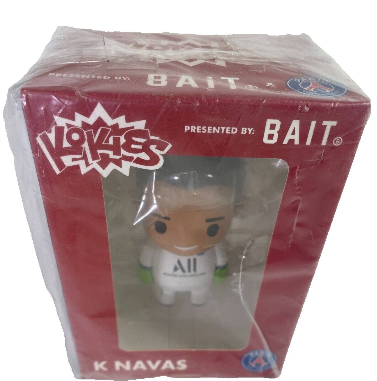 Kokies x Paris Saint-Germain Keylor Navas Vinyl Figure – BAIT Exclusive! ⚽