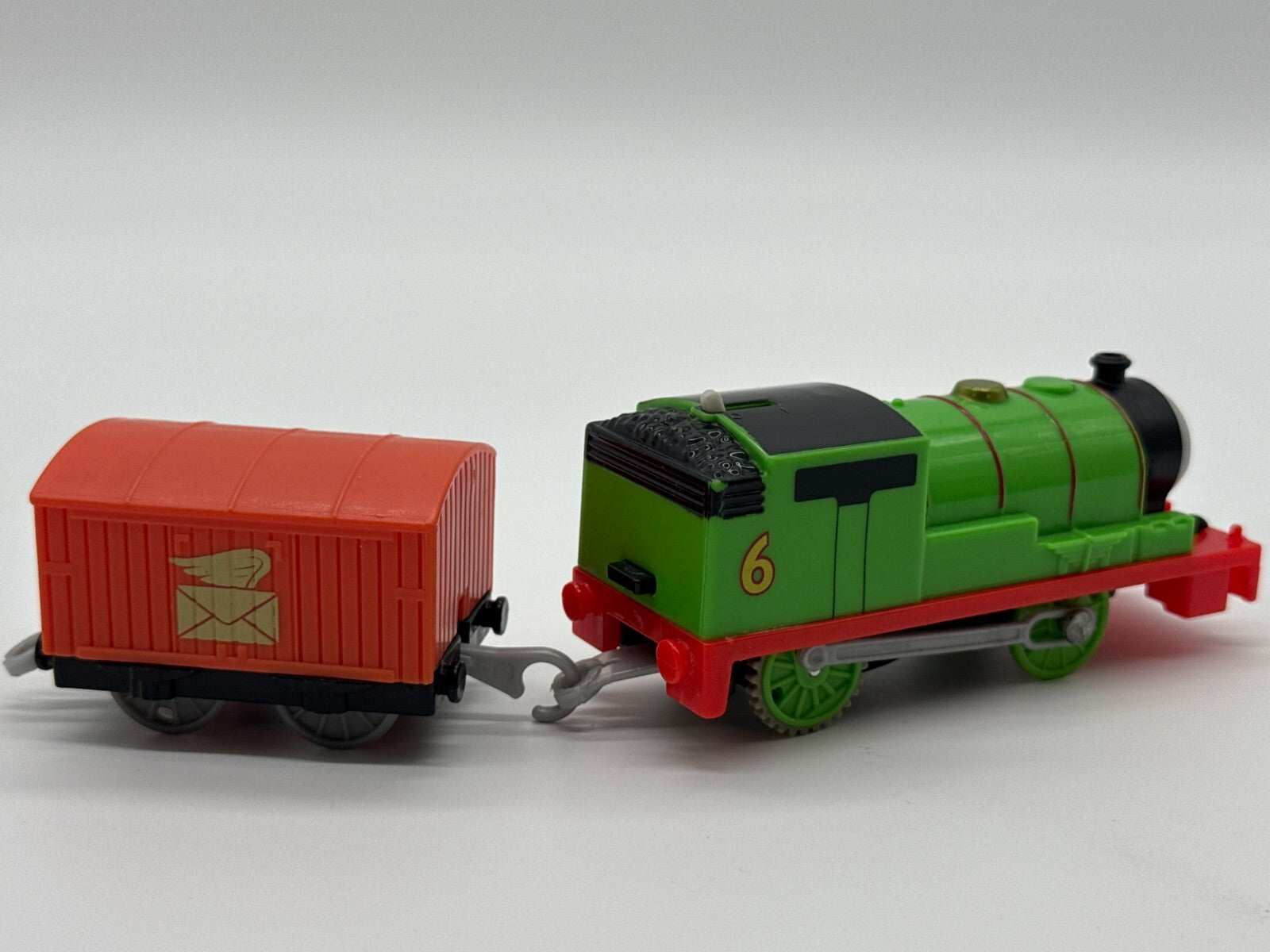 🎉Thomas & Friends TrackMaster Percy Motorized Engine w/ Cargo Car BML07🎉