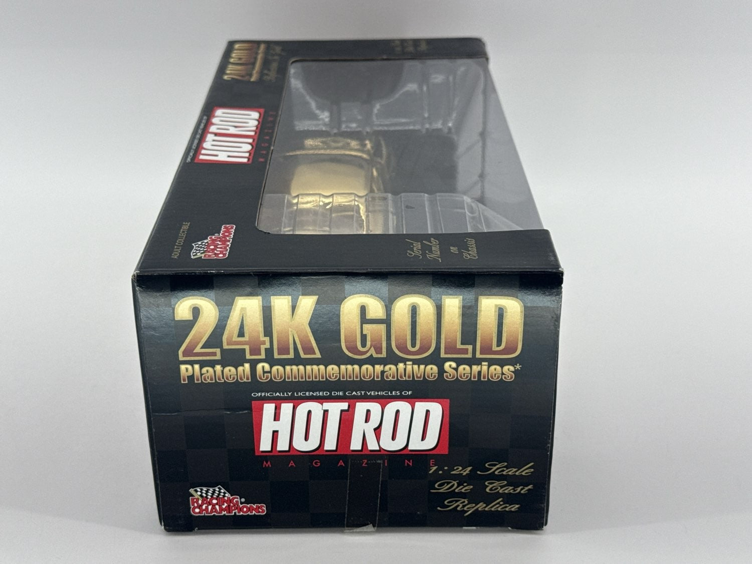 Racing Champions 24K Gold Plated Hot Rod Reflections 1:24 Diecast 1/4998