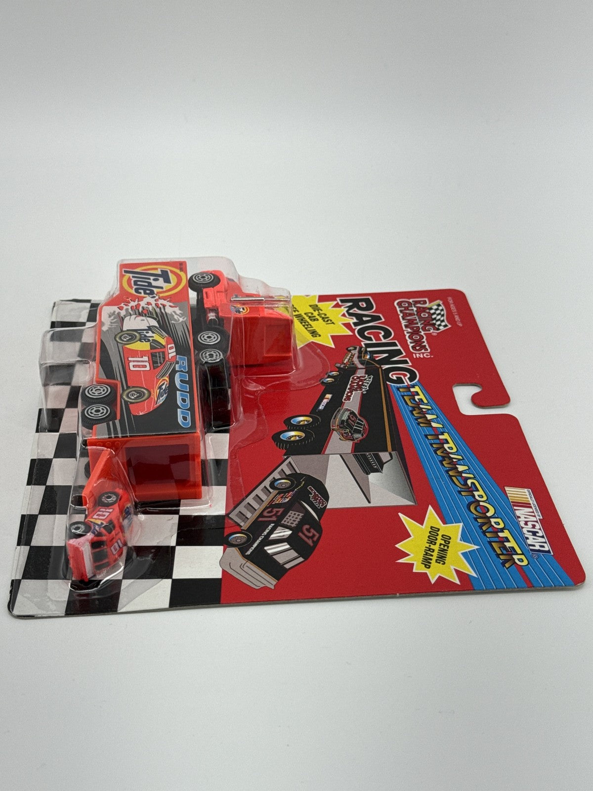 Vintage 1994 Racing Champions NASCAR Team Transporter Ricky Rudd Tide Die-Cast N