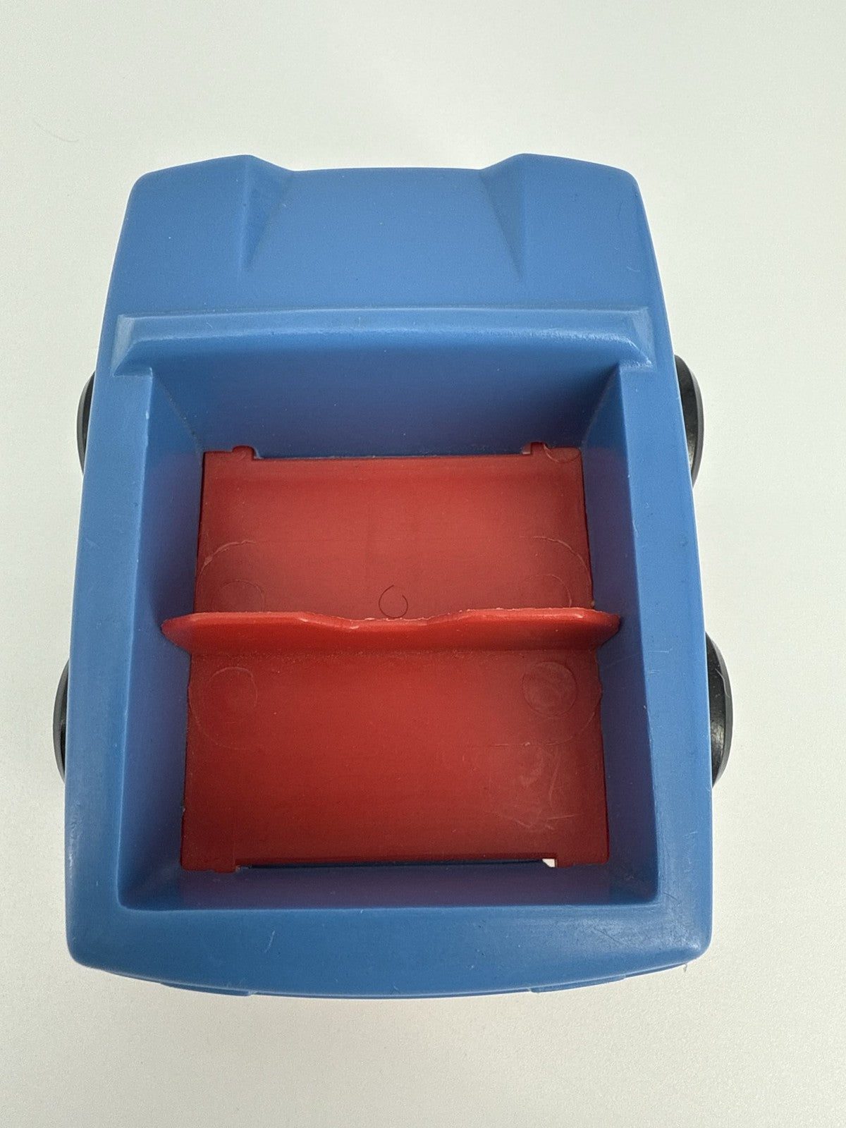 1974 Playskool Familiar Places #480 Red Blue Car Toy Block People