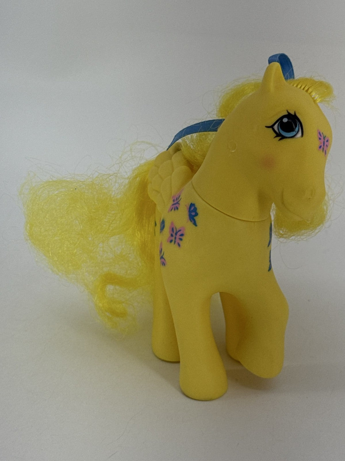 MLP G1 1987 Dancing Butterflies Pegasus Yellow
