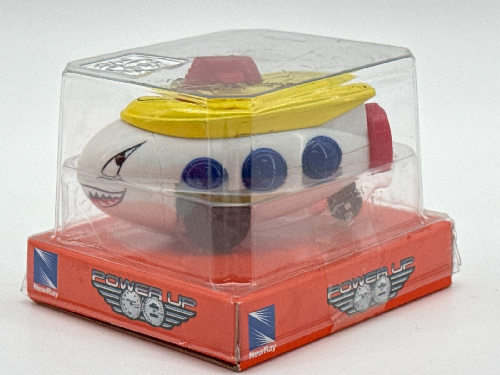 NewRay Power Up Mini Vehicle Lot 4 Sealed Helicopter SUV Snowmobile Shark Plane