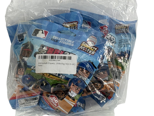 RBI Baseball 20 Figures One Size Blue MLB Baseball Blind Bag Squeezy Mates 4pk