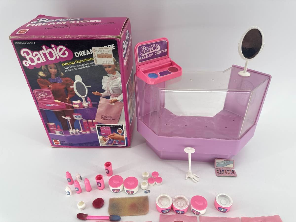 1982 Barbie Dream Store Makeup Counter W/ Box 4020