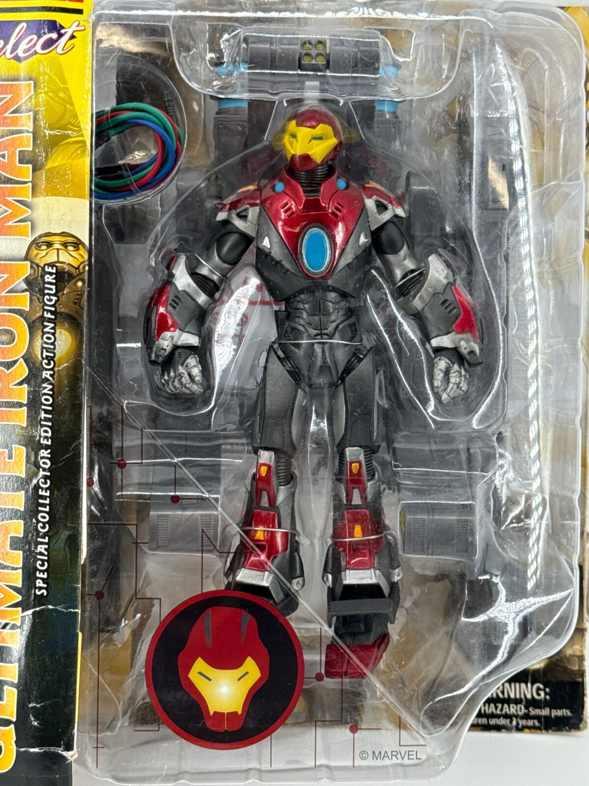 Marvel Select 2014 Ultimate Iron Man Action Figure Diamond Toys Special Edition