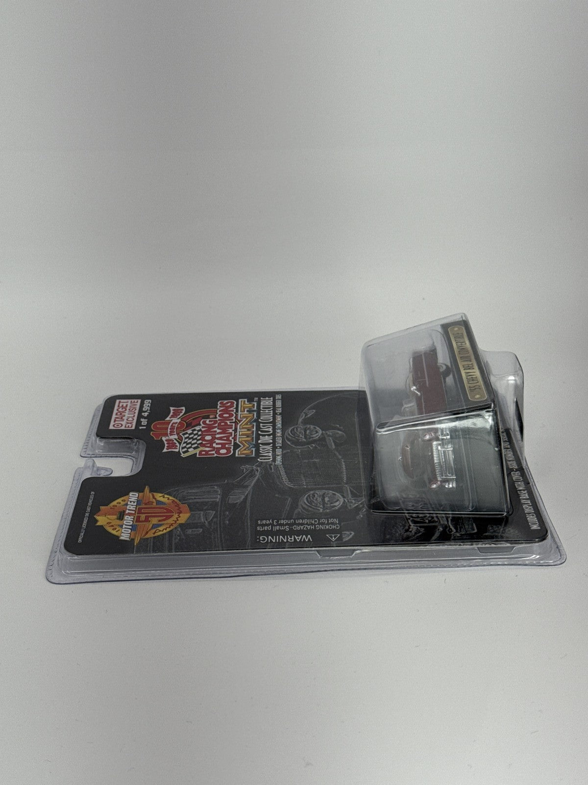 Racing Champions Mint 1955 Chevy Bel Air Convertible Motor Trend 1:64