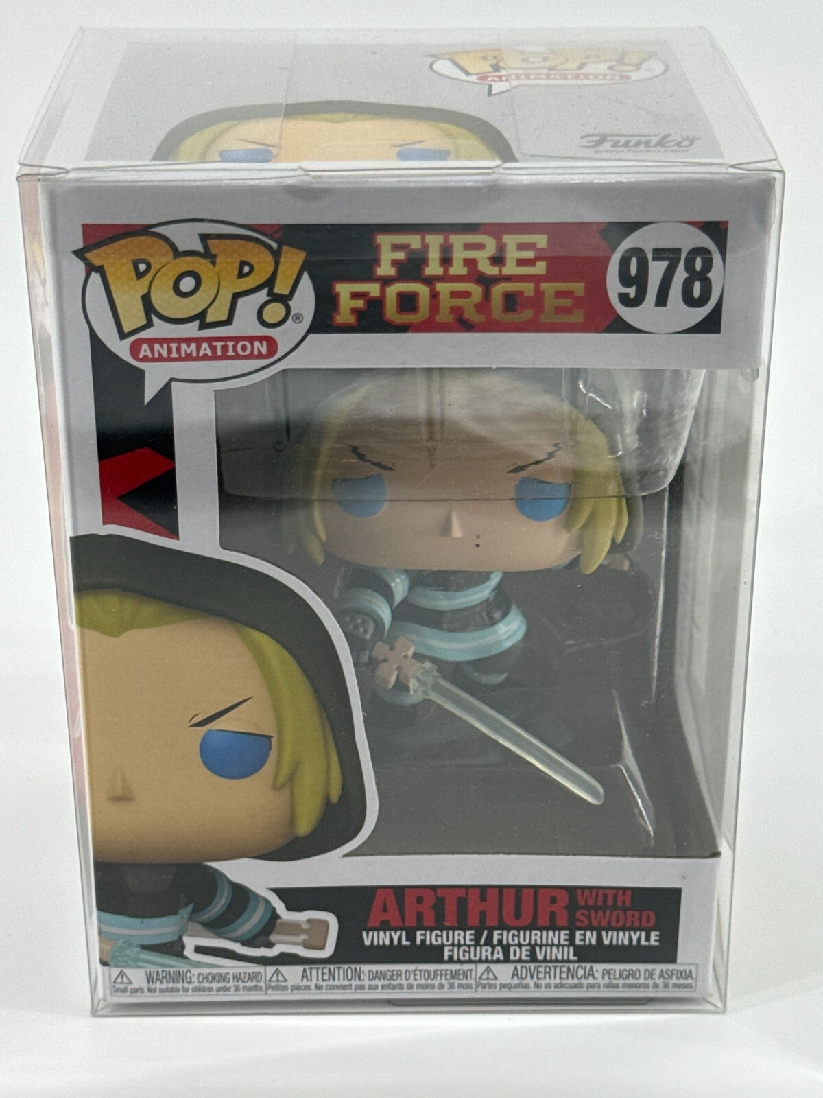 Funko Pop Fire Force Lot of 3 Set #978 980 981 Arthur Maki Shinra Vinyl Figures