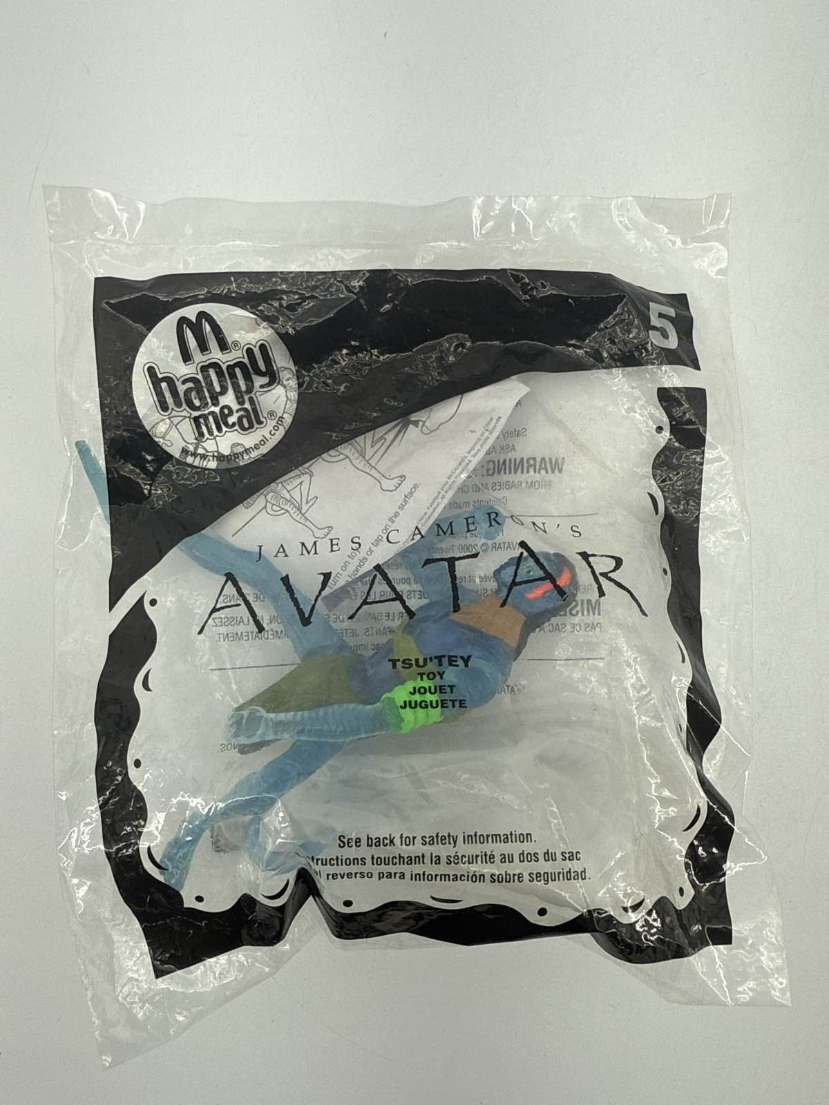 2009 McDonald's Avatar Happy Meal Toy Sealed MIP Figures