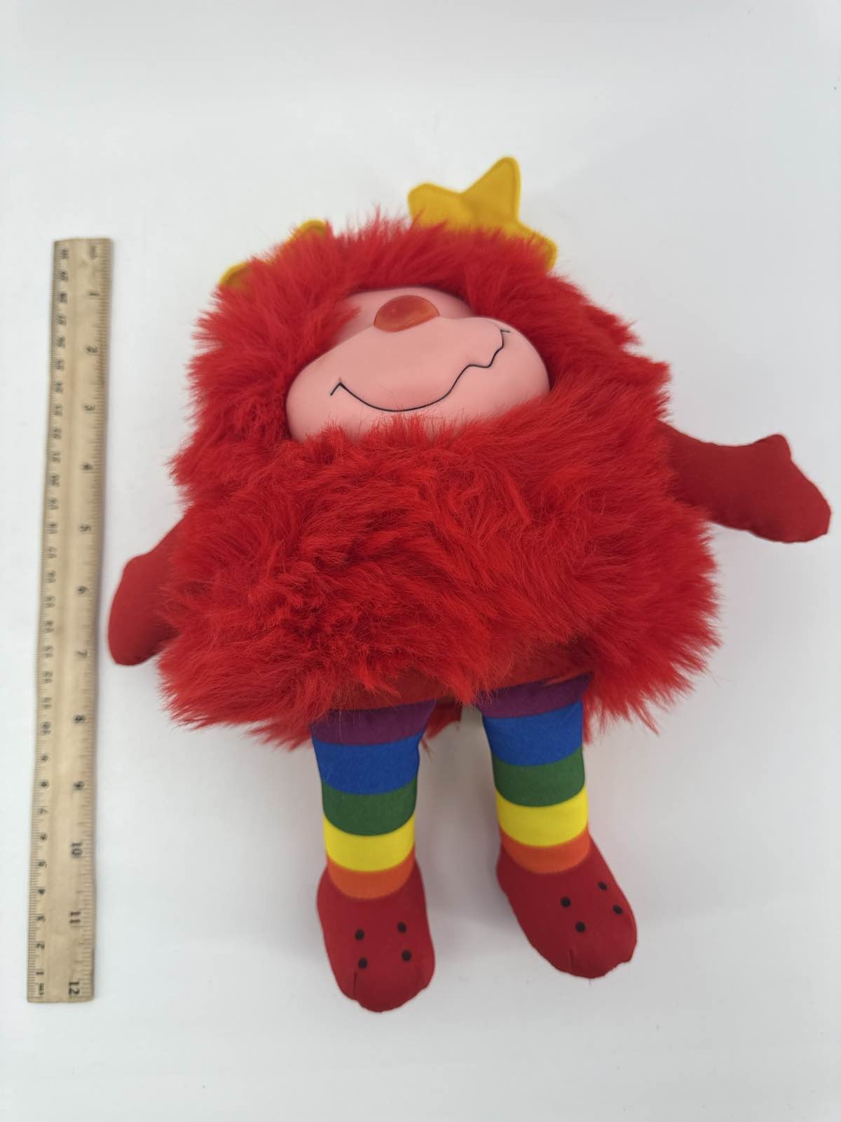 1983 Rainbow Brite Red Romeo Sprite Plush 11" Hallmark Mattel Stars