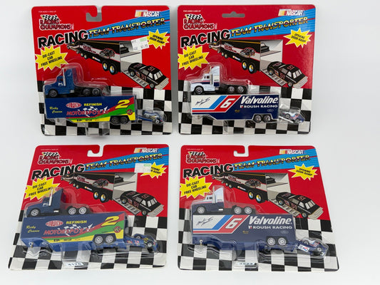 Racing Champions NASCAR Transporter Lot Valvoline DuPont Ricky Craven #6 #2