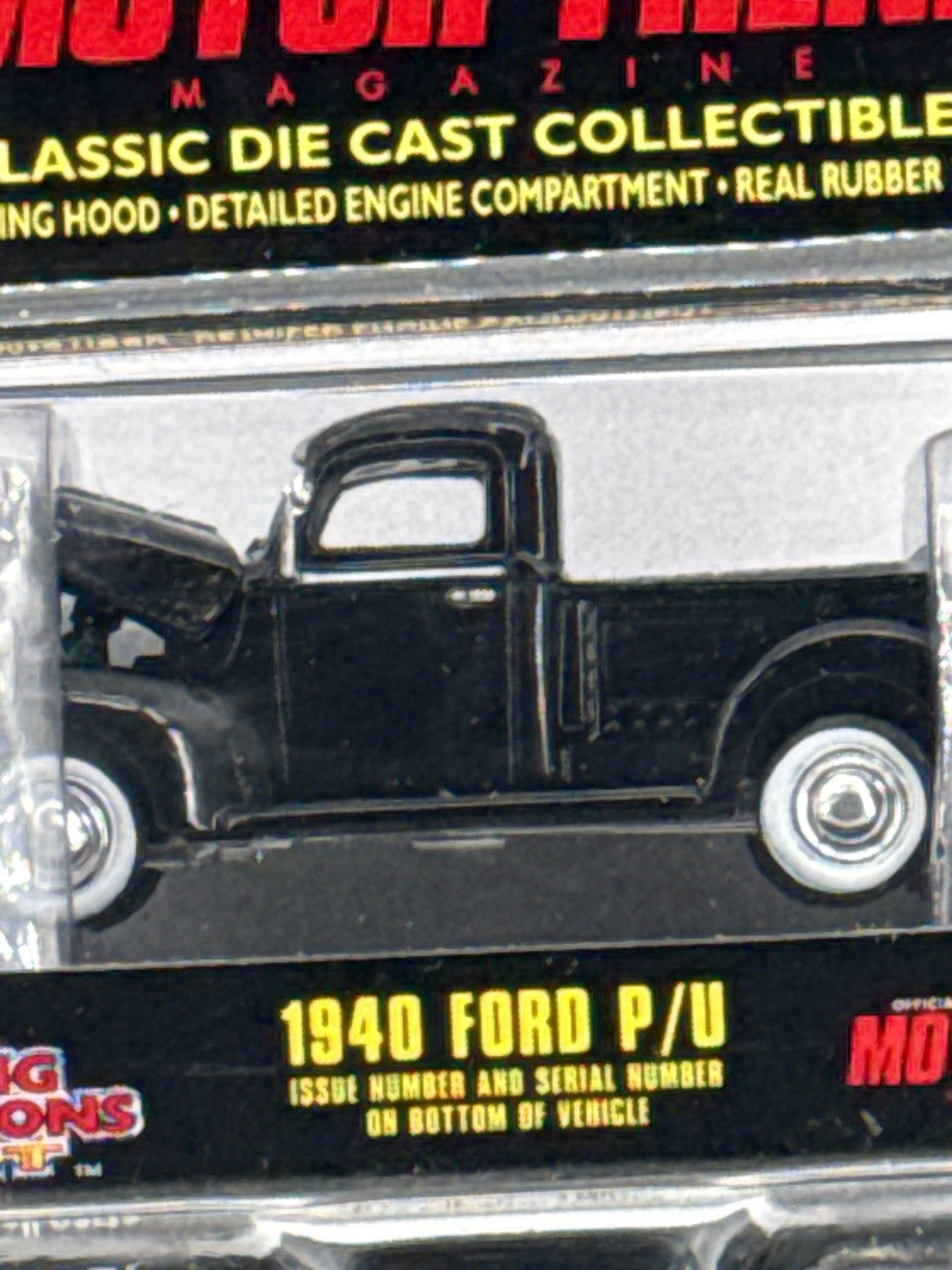 Vintage Racing Champions Mint 1940 Ford Pickup 1:57 Diecast Motor Trend New