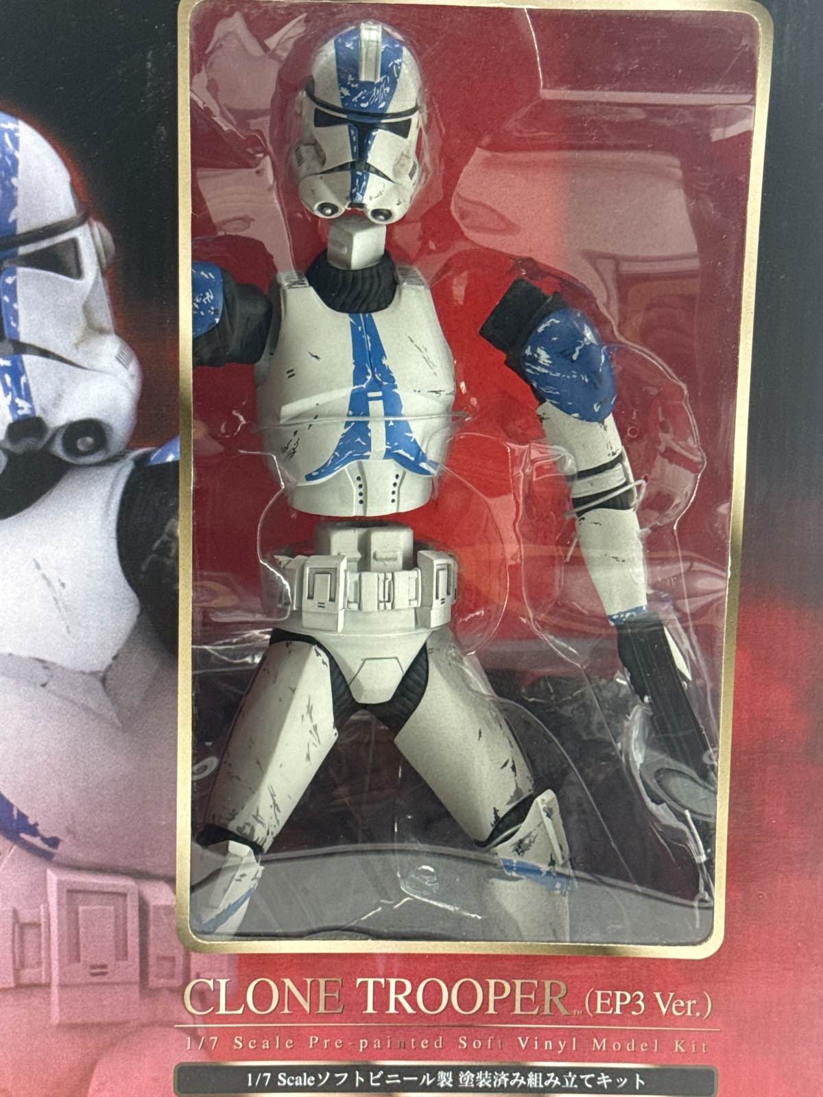 Star Wars Clone Trooper EP3 Ver ARTFX Kotobukiya 1/7 Snap Fit Vinyl Model Kit