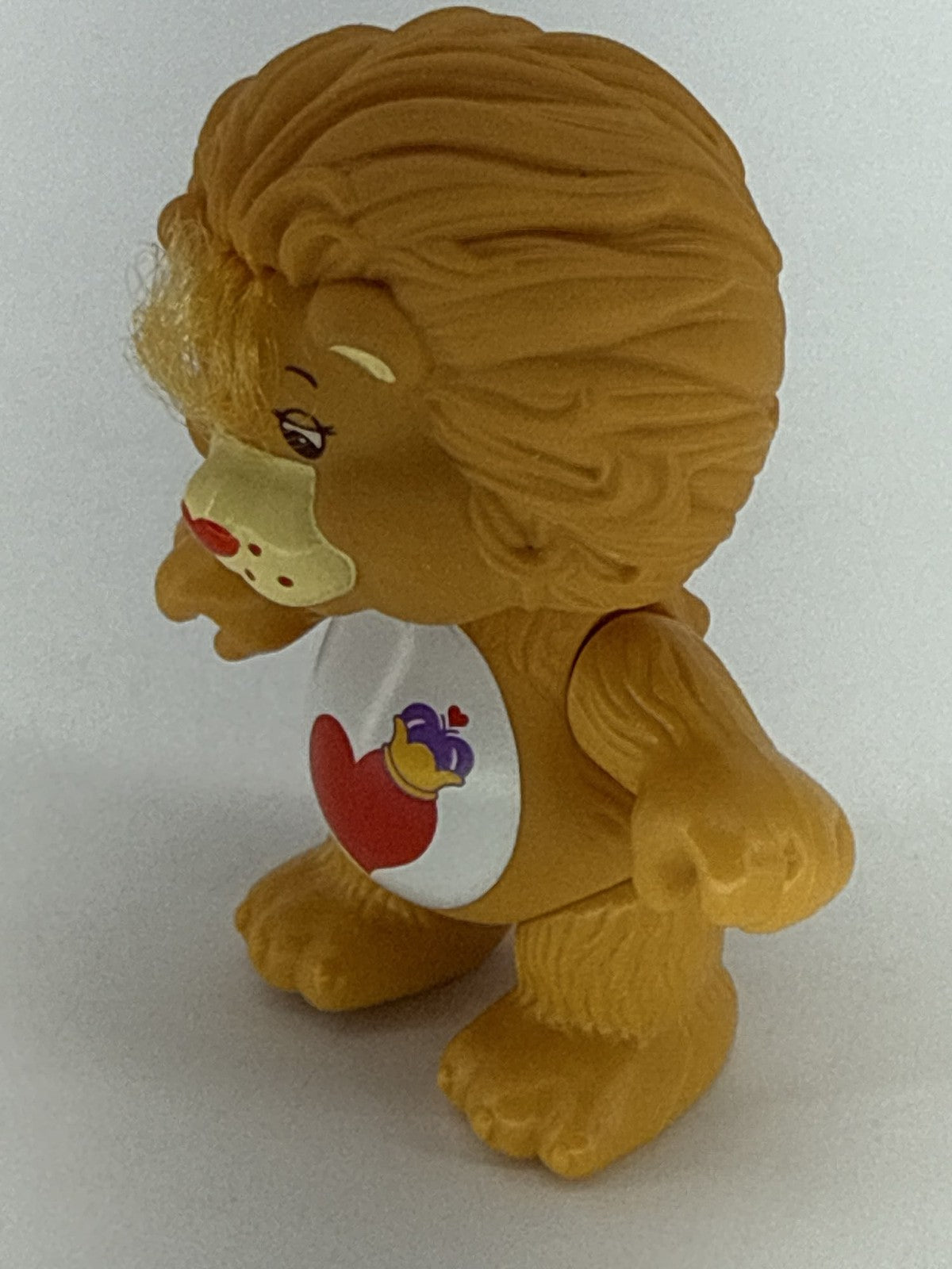 Care Bear Cousins Brave Heart Lion 1985 AGC PVC Poseable Toy