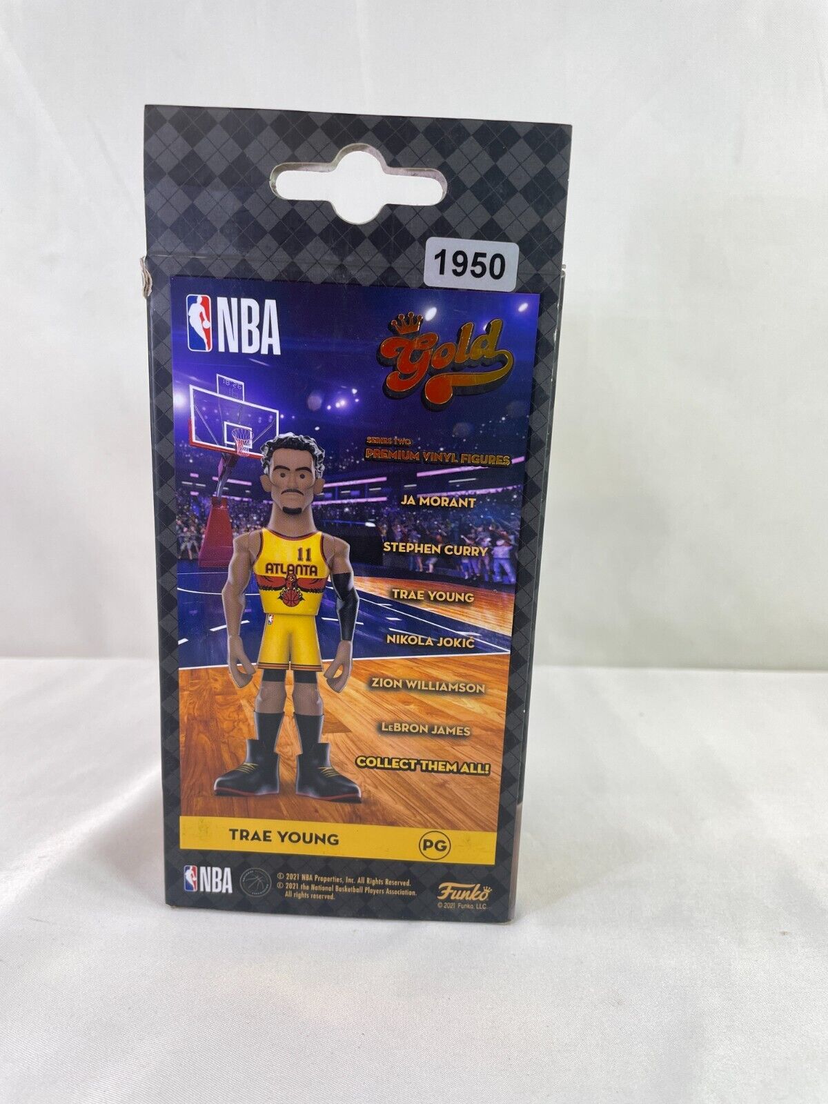Funko Gold NBA Trae Young Chase Variant – Premium Vinyl Figure – Hawks #11