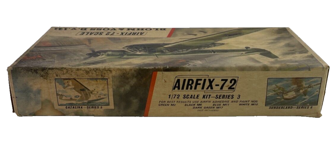 Vintage Airfix Blohm & Voss Bv 141 1/72 Scale Model Kit Series 3 (No Decals)