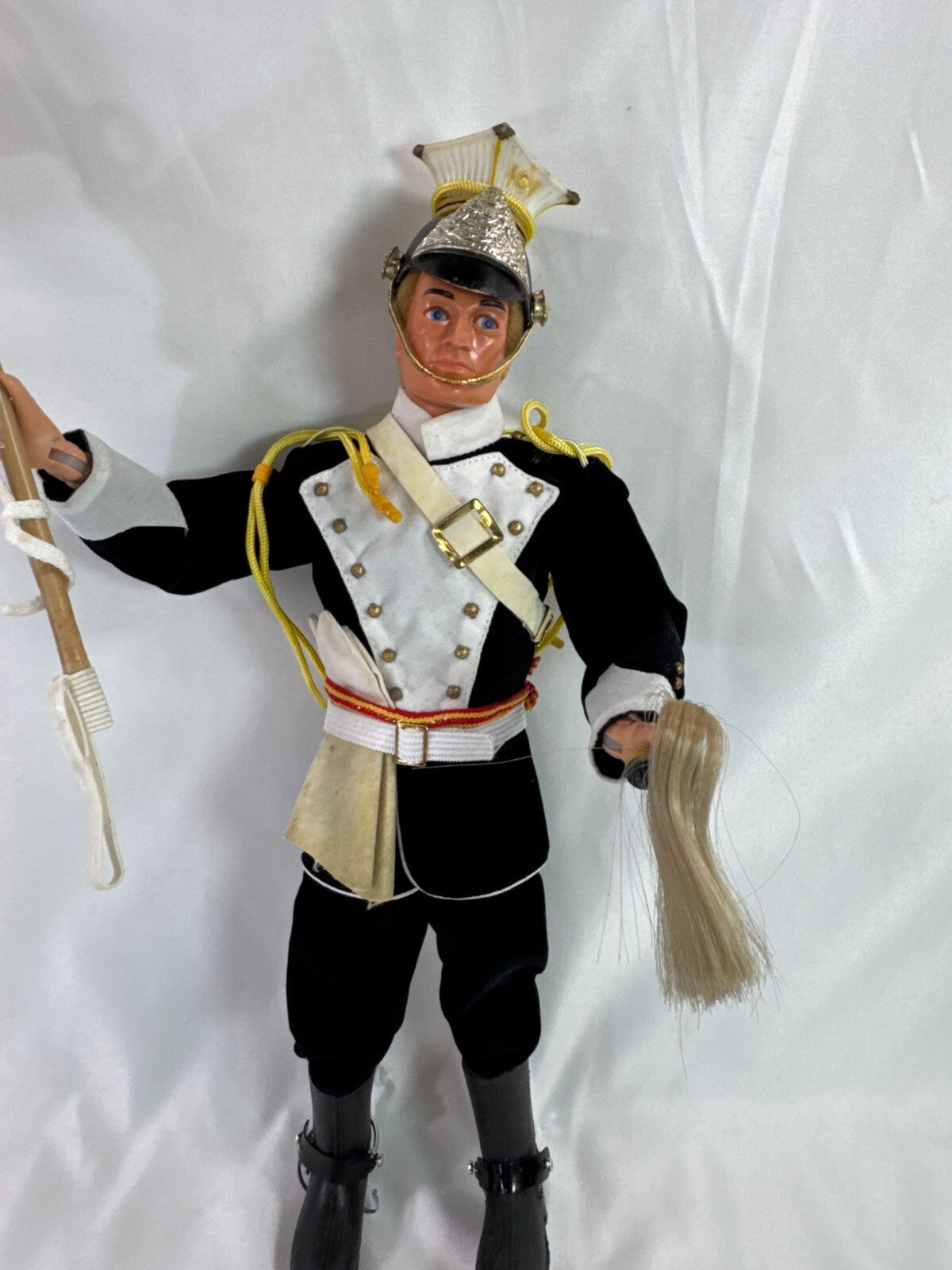 Action Man 17th/21st Lancer 12" Blonde Flocked Hair AM015 Palitoy 40th Nostalgic
