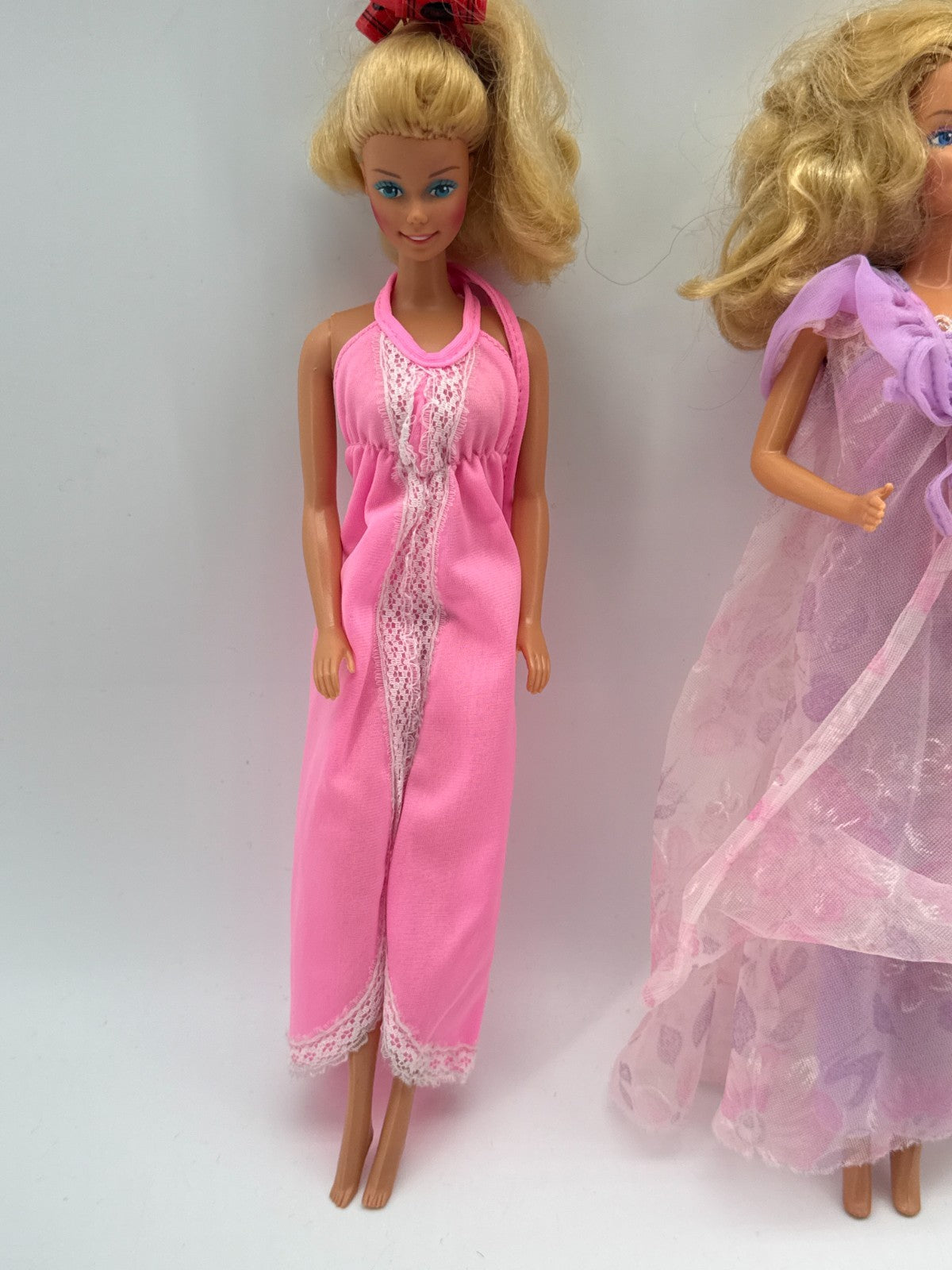 Vintage Barbie Doll Lot 1966 1987 Mattel Skipper Clothes Blonde Blue Eyes