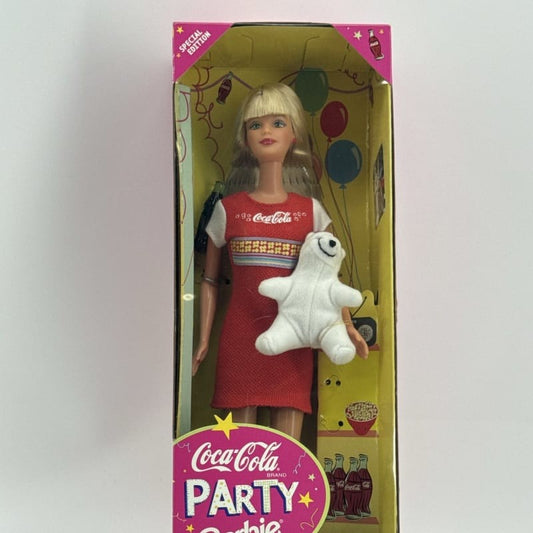 1998 Coca-Cola Party Barbie Special Edition Mattel #22964 NRFB