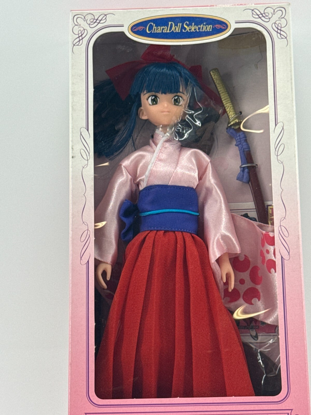 Sega Sakura Wars Doll Masaguchi Sakura 12" Chara Selection Pink Kimono 1996 Japa