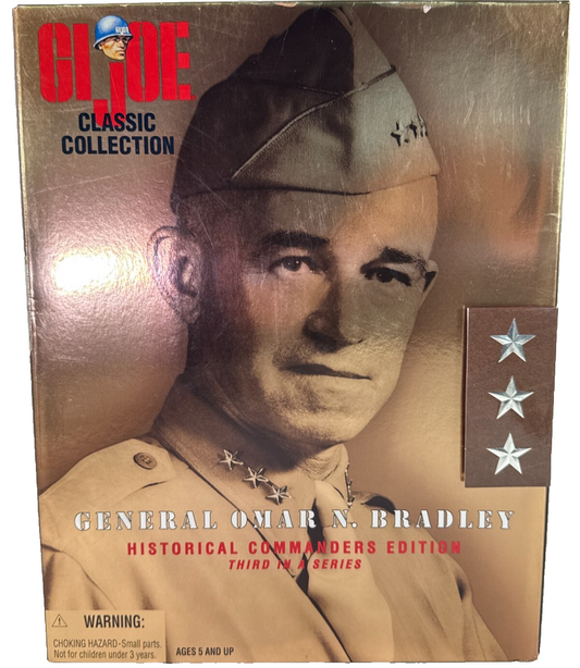 GI Joe 12” General Omar Bradley 1998 Hasbro Classic Collection WWII Figure Boxed