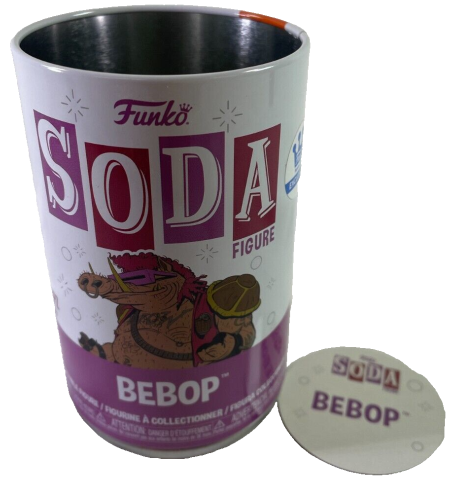 🔥 Funko Soda Bebop Figure – TMNT Mutant Mayhem Limited Edition Can