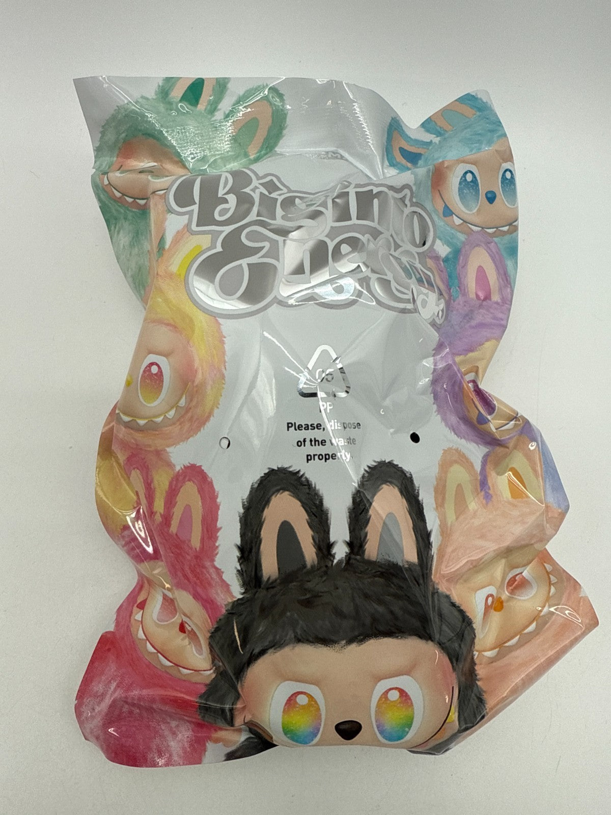 POP MART The Monsters Labubu Big Into Energy Love Opened Blind Box Bag Sealed