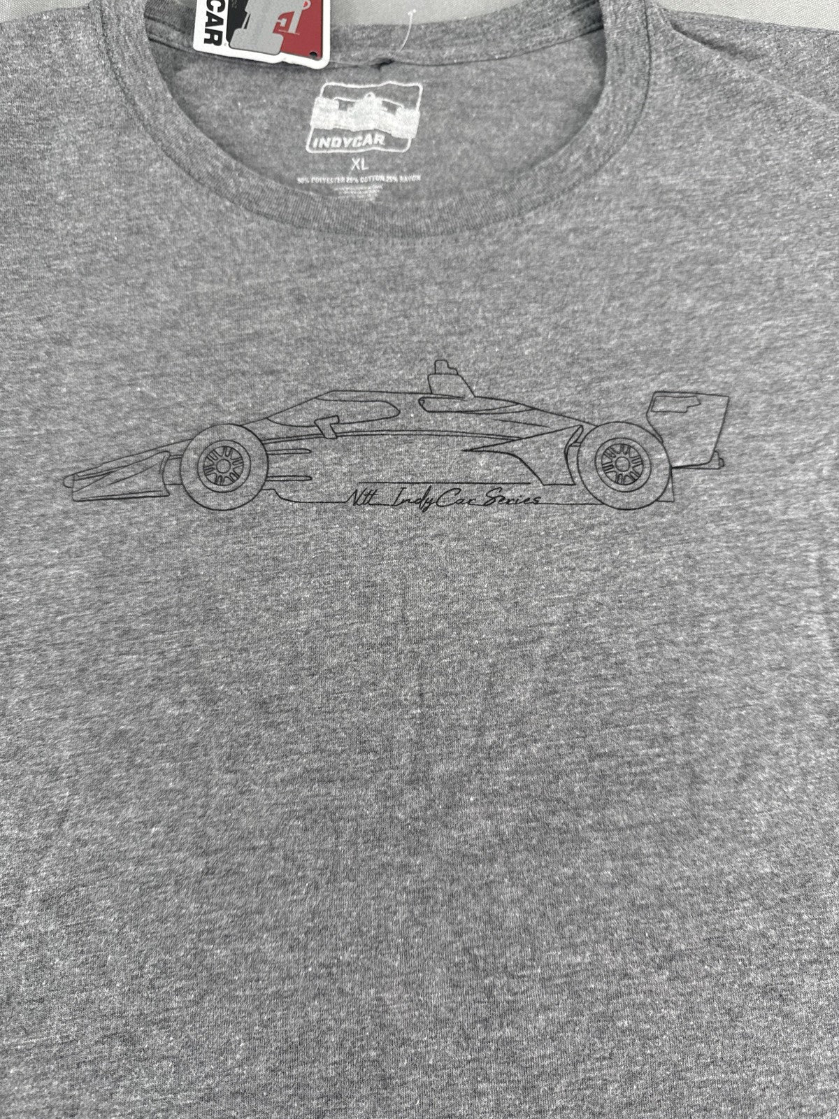 IndyCar Shirt Womens XL NTT IndyCar Series Race Car Graphic Soft Tee Racing