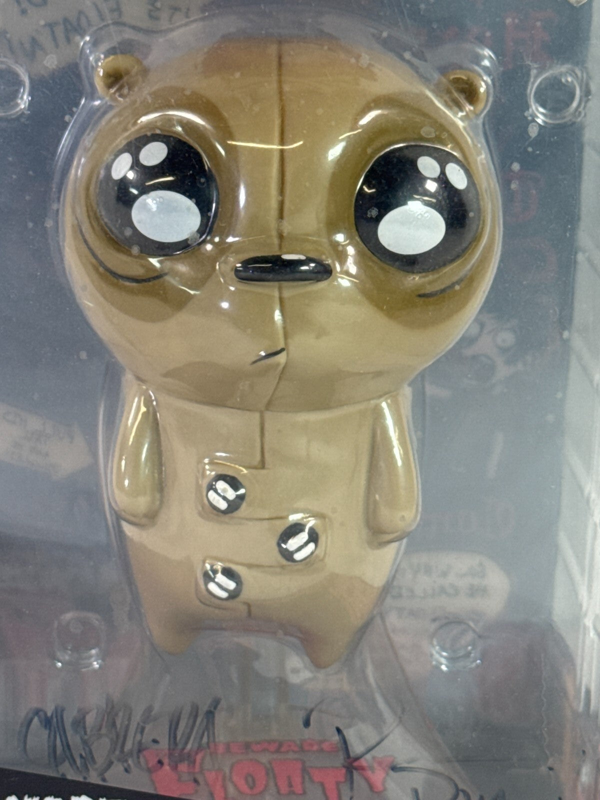 Floaty Bear Thing Vinyl Figure Signed Roman Dirge Nathan Cabrera Rare Art Toy
