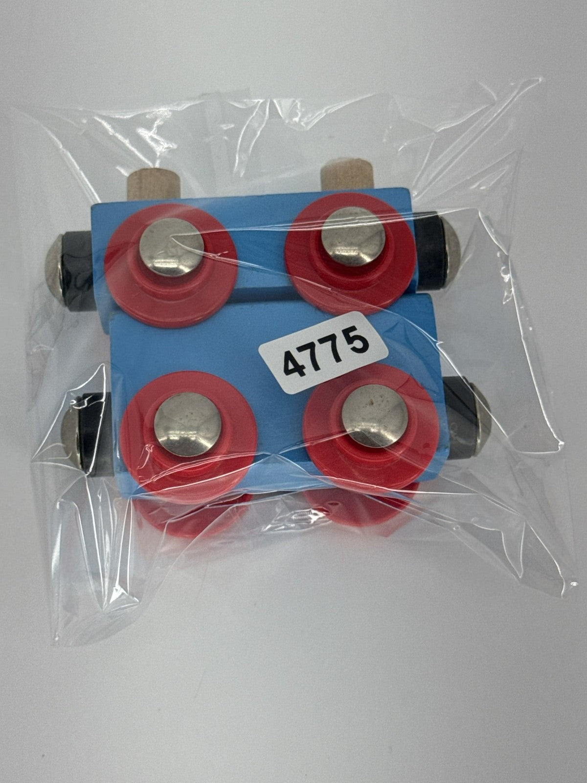 Wooden Magnetic Train Car Blue Engine Brio Thomas Compatible Toy