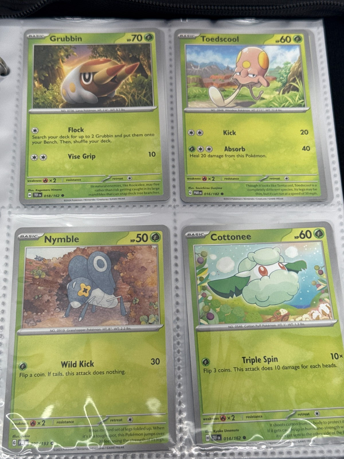 Pokémon Electric Card Lot Raichu Binder 100+ Lightning Type Bulk Non-Holo Set