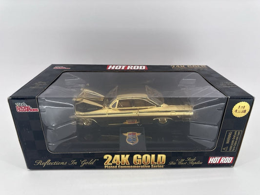 Racing Champions 24K Gold Plated Hot Rod Reflections 1:24 Diecast 1/4998