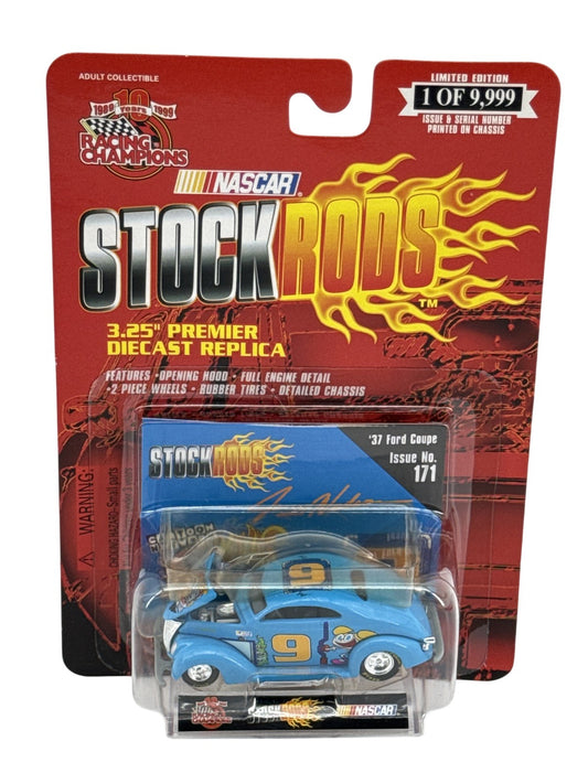 Vintage Racing Champions Stock Rods 1937 Ford Coupe Diecast Car Cartoon Network