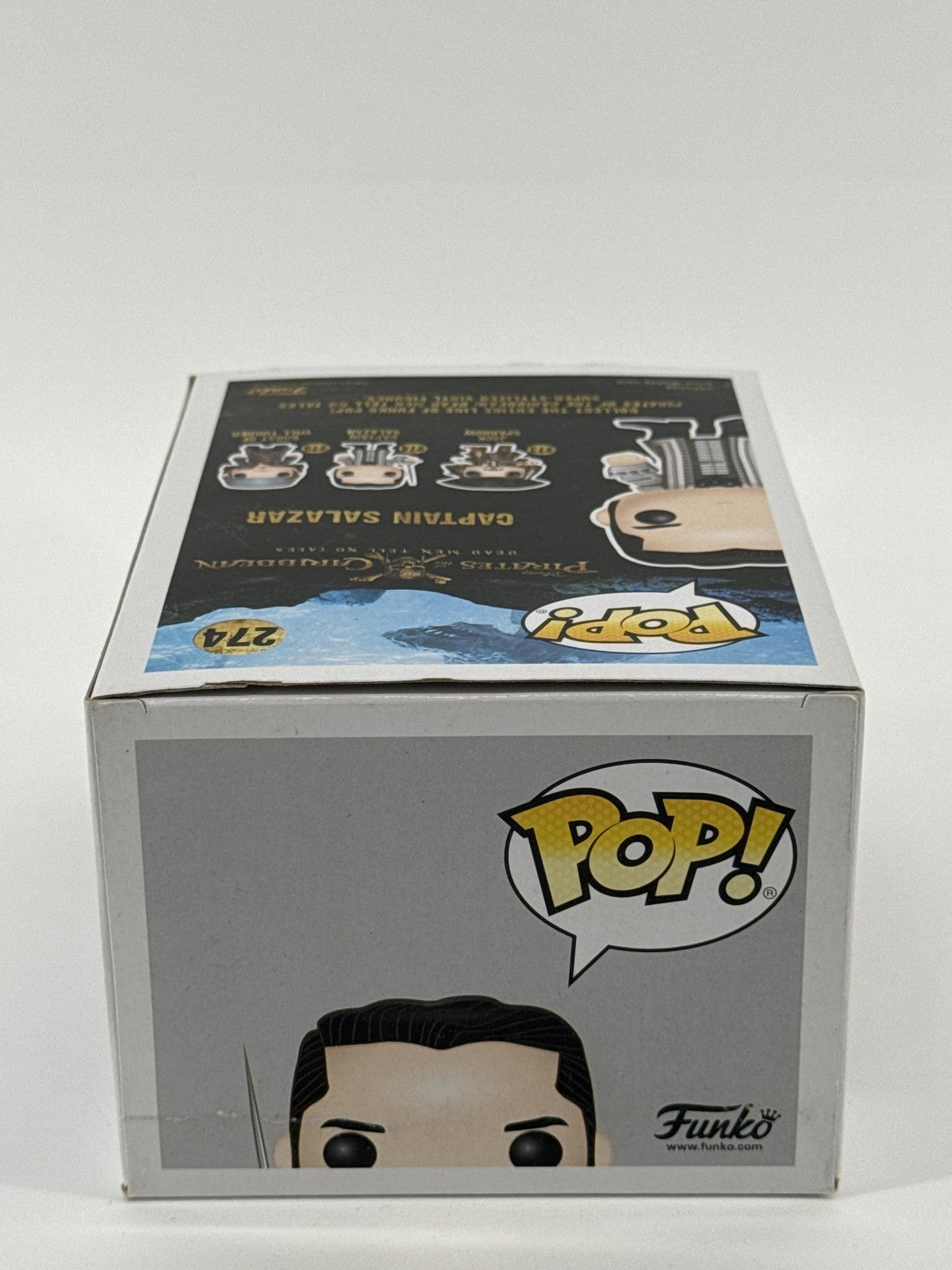 Funko Pop Pirates Of The Caribbean Captain Salazar 274 Figure Vinyl Boxed Black