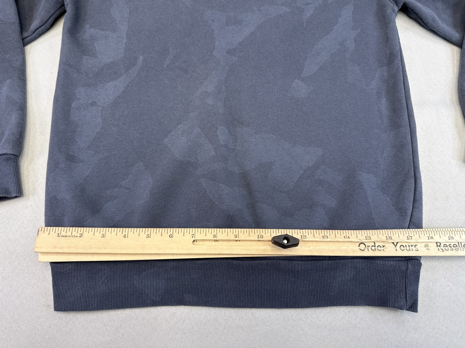 ART CLASS Camouflage Crewneck L (12/14) Sweatshirt Dark Blue Fleece Pullover