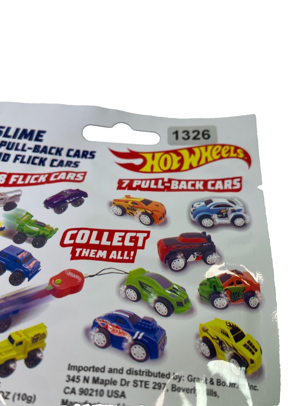 🔥 Hot Wheels Blind Bag Mystery Car w/ SLIME! Pull-Back or Flick Racer 🚗