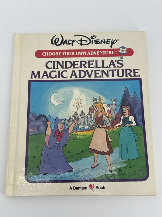 Disney Cinderella's Magic Adventure Book 1985