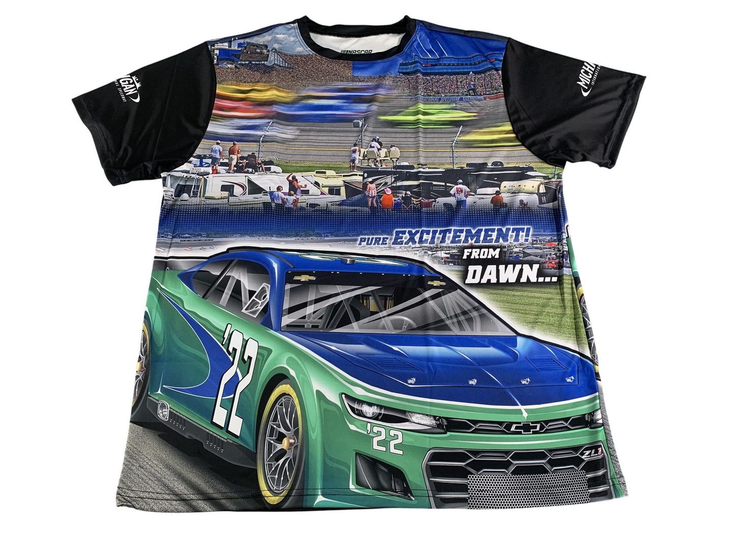Michigan International Speedway Shirt Mens XL NASCAR Race Car USA Racing Tee