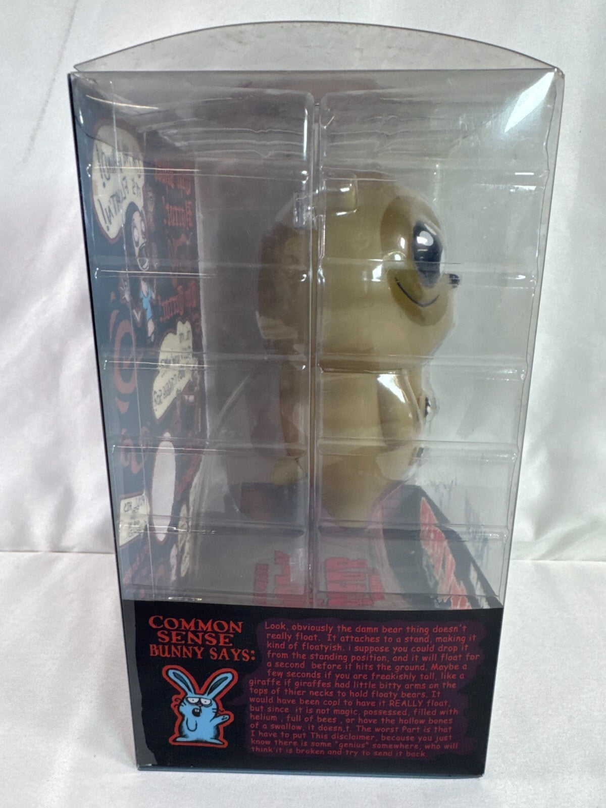 Floaty Bear Thing Vinyl Figure Signed Roman Dirge Nathan Cabrera Rare Art Toy