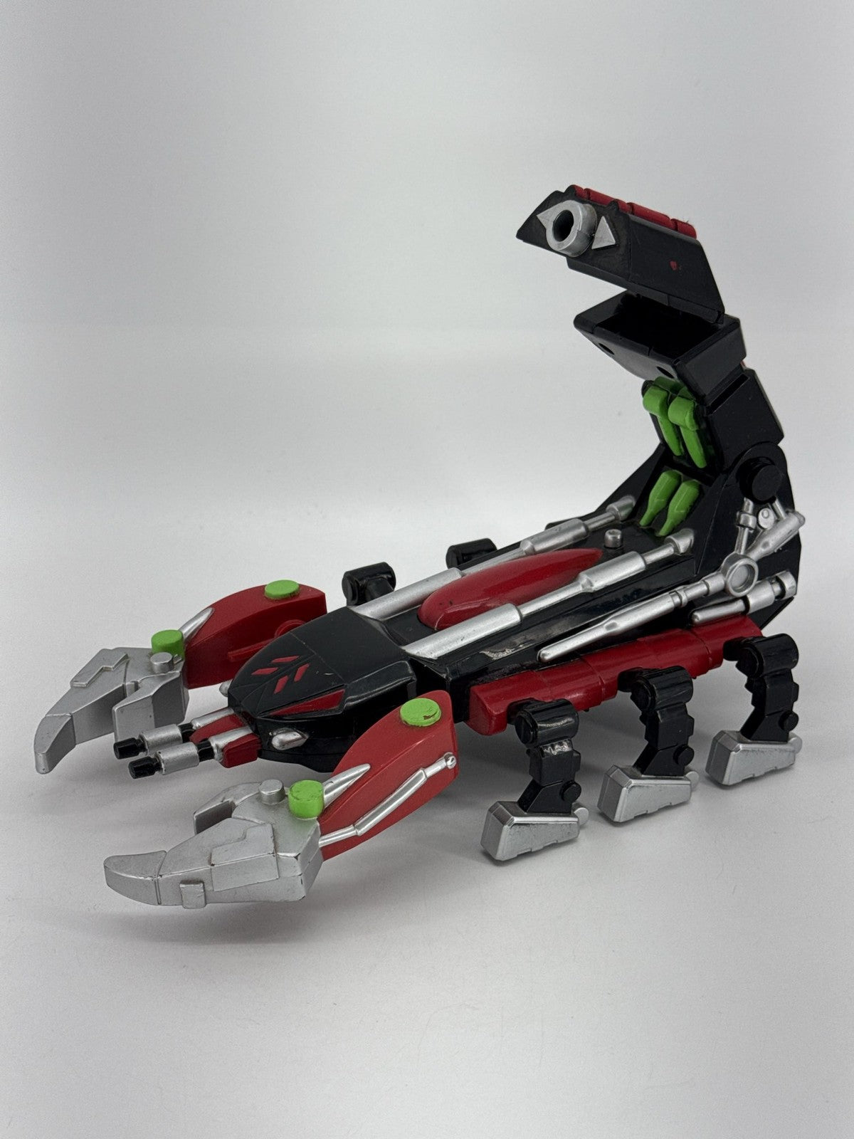 VTG 1994 Marvel Spider-Man Scorpion Tri-Slayer Vehicle Toy Biz Red Green