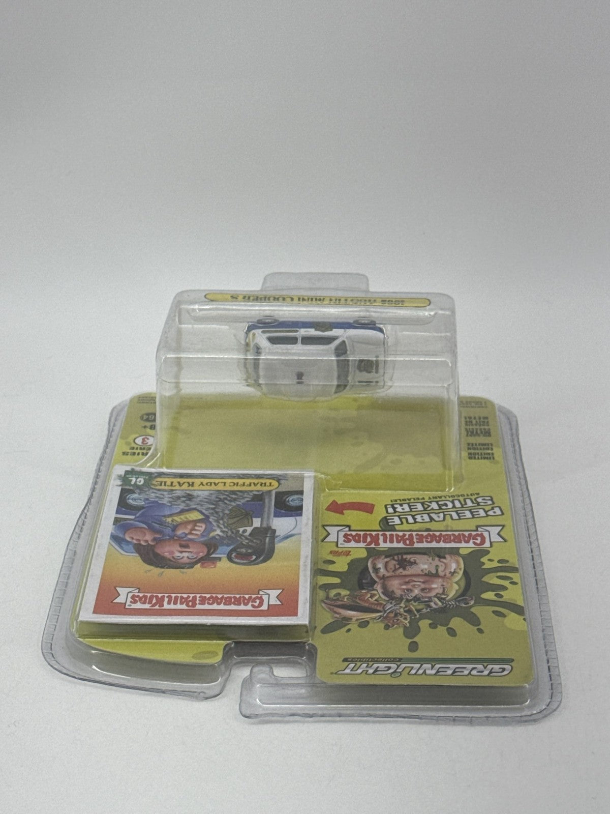 Greenlight Garbage Pail Kids 1962 Austin Mini Cooper S Traffic Lady Katie S3