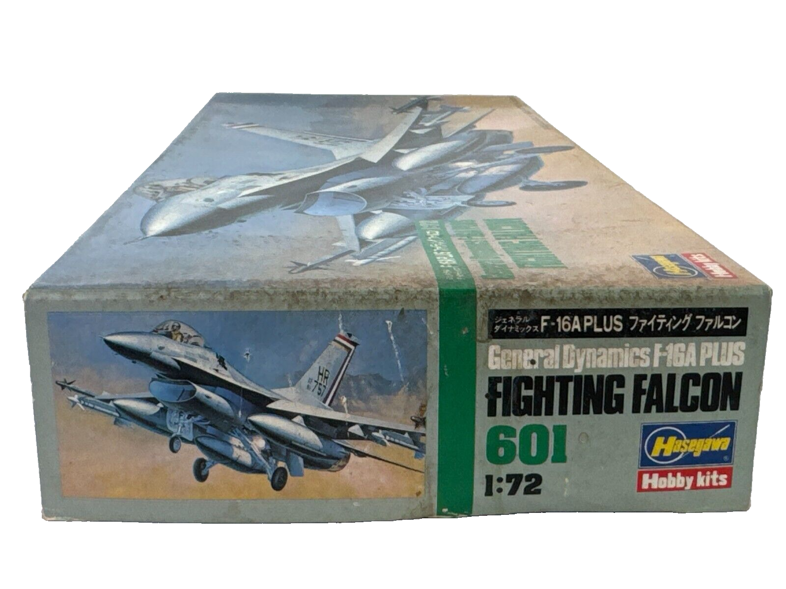 Hasegawa 1/72 F-16A Plus Fighting Falcon Model Kit Decals Stand Vintage