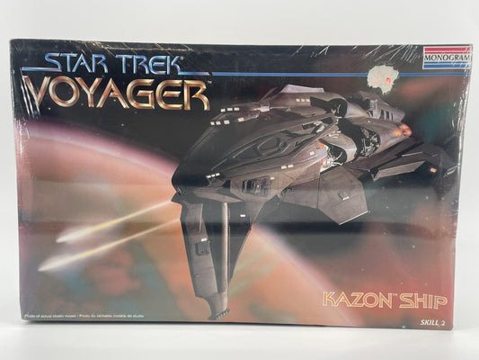 Star Trek Voyager Kazon Ship Model Kit Monogram 3606 SEALED Rare Vintage