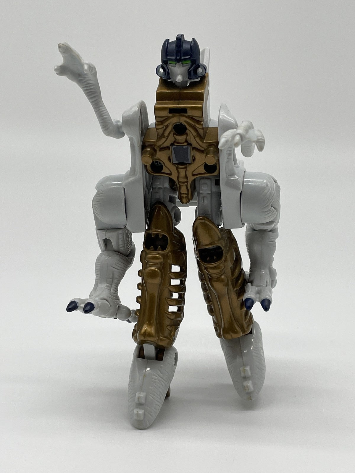 Vintage Transformers Beast Wars Dinobot Action Figure 1990s Hasbro Toy Collectib