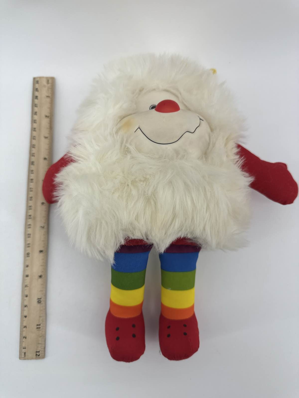 1983 Rainbow Brite Twink White Sprite Plush Mattel Hallmark 7" Toy