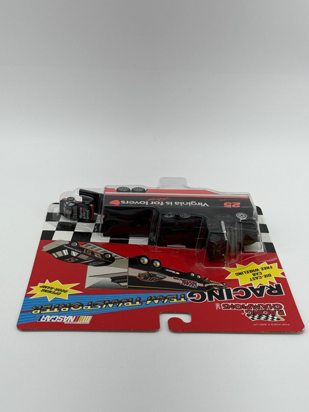 Vintage Racing Champions NASCAR Team Transporter Virginia Is For Lovers 25 Dieca