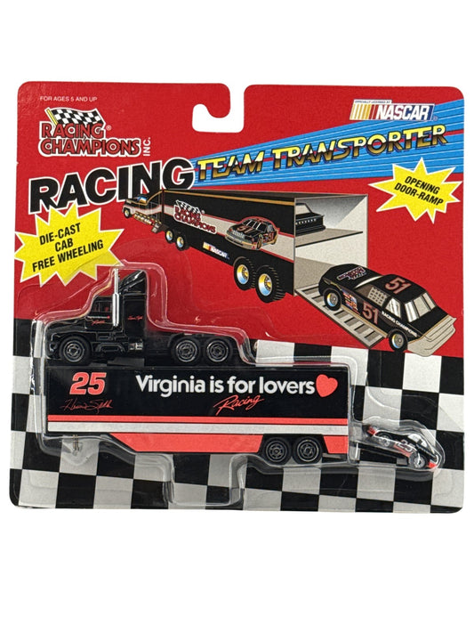 Vintage Racing Champions NASCAR Team Transporter Virginia Is For Lovers 25 Dieca