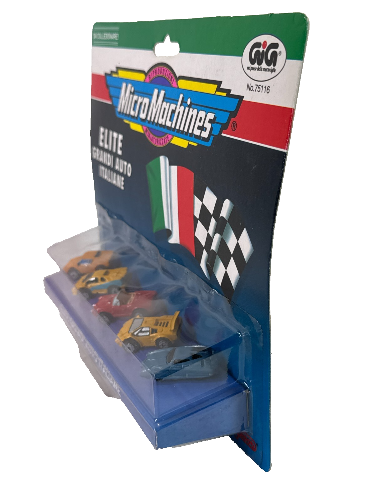 Micro Machines Grandi Auto Italiane Set GIG Italy 1995 Ferrari Lambo SEALED